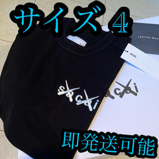 サカイ(sacai)のsacai x kaws Tシャツ サイズ4 XL(Tシャツ/カットソー(半袖/袖なし))