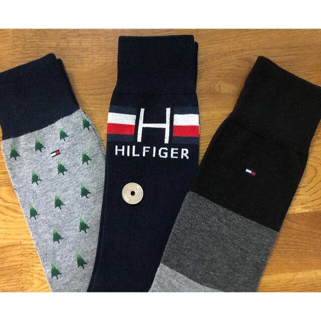 TOMMY HILFIGER(トミーヒルフィガー)の新品トミーヒルフィガーTOMMY HILFIGERメンズ3足セット315 メンズのレッグウェア(ソックス)の商品写真