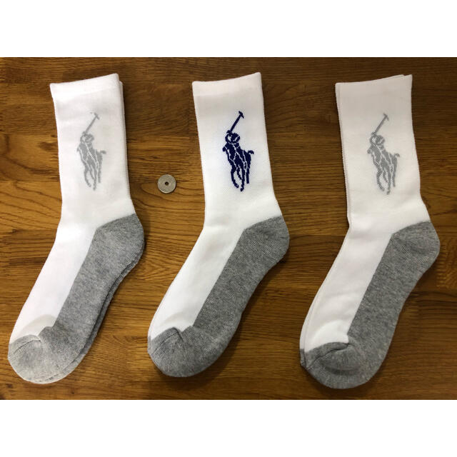 Ralph Lauren(ラルフローレン)の新品ポロラルフローレン レディースソックス　靴下 3足セット109 レディースのレッグウェア(ソックス)の商品写真