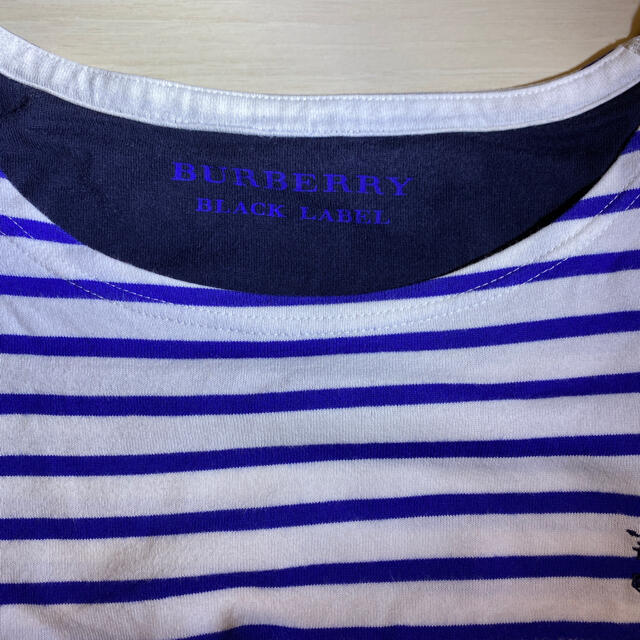 BURBERRY BLACK LABEL(バーバリーブラックレーベル)のバーバリー　ボーダー　Ｔシャツ メンズのトップス(Tシャツ/カットソー(半袖/袖なし))の商品写真