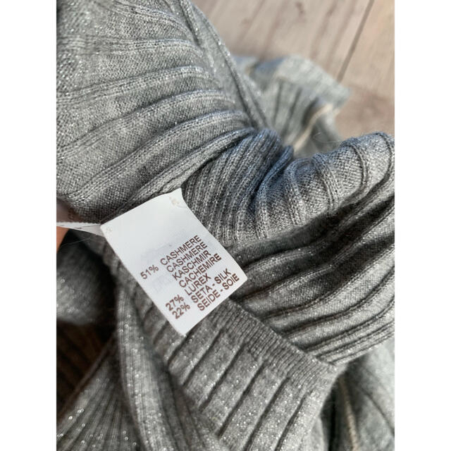 BRUNELLO CUCINELLI(ブルネロクチネリ)のBrunello Cucinelli グリッター　ニットトップス レディースのトップス(ニット/セーター)の商品写真