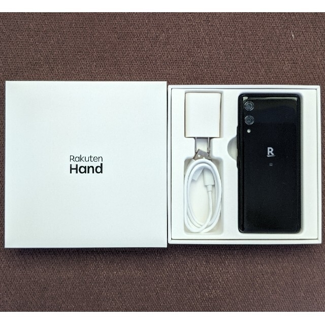 Rakuten Hand ブラック 64GBスマートフォン/携帯電話