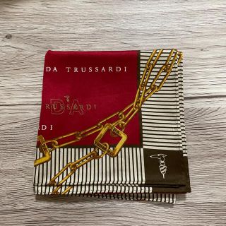 トラサルディ(Trussardi)のトラサルディハンカチレッド(ハンカチ)