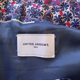 UNITED ARROWS - 小花マルチ柄 マキシラップスカート UNITED ARROWSの ...