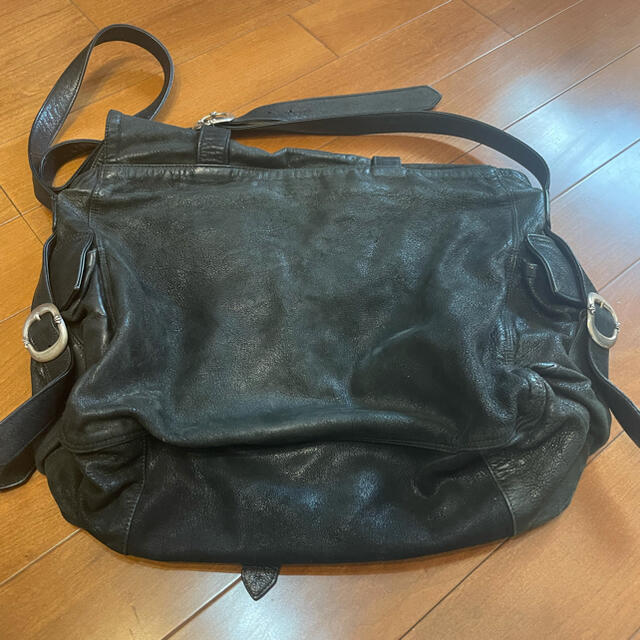 クロムハーツ　SATCHEL バッグ　デストロイレザー　レア物だと思います