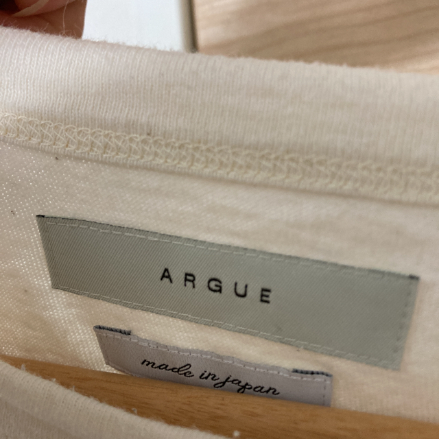 DEUXIEME CLASSE(ドゥーズィエムクラス)のargue⭐︎SIESTA COTTON WOOL WIDE RELAXY T レディースのトップス(Tシャツ(長袖/七分))の商品写真