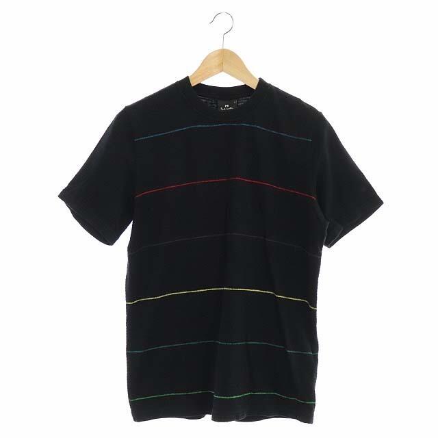 Paul Smith(ポールスミス)のポールスミス 18SS Tシャツ カットソー 半袖 M 黒 ブラック /AO メンズのトップス(Tシャツ/カットソー(七分/長袖))の商品写真