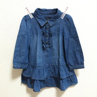 ベビーギャップ(babyGAP)のデニムワンピース90(ワンピース)