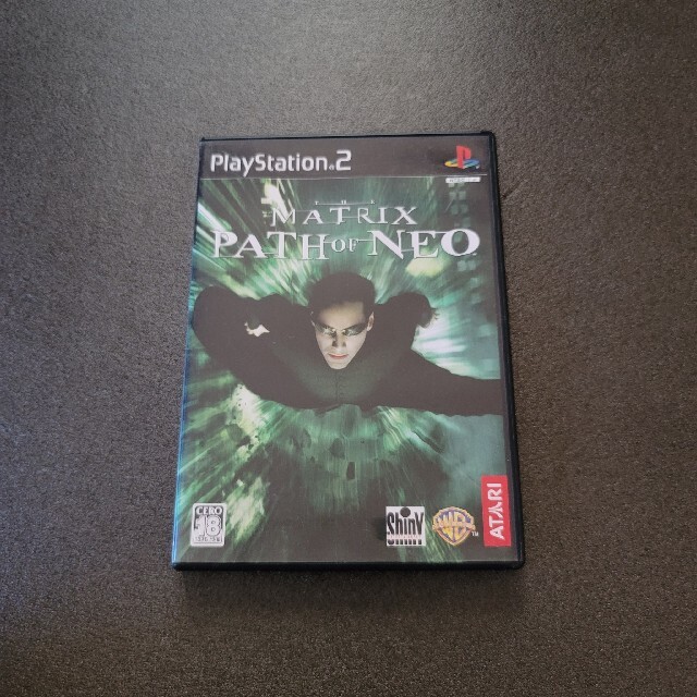 PlayStation2(プレイステーション2)のTHE MATRIX PATH OF NEO マトリック パス オブ ネオ エンタメ/ホビーのゲームソフト/ゲーム機本体(家庭用ゲームソフト)の商品写真