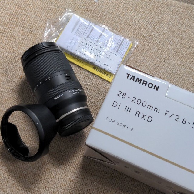 TAMRON 28-200mm F/2.8-5.6 Di III RXD ソニー