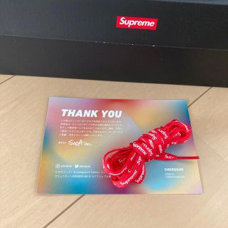 シュプリーム(Supreme)のシュプリーム　靴紐　正規品！鑑定済み‼️(スニーカー)