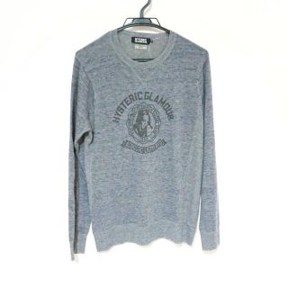 ヒステリックグラマー(HYSTERIC GLAMOUR)のヒステリックグラマー 長袖セーター M美品 (ニット/セーター)