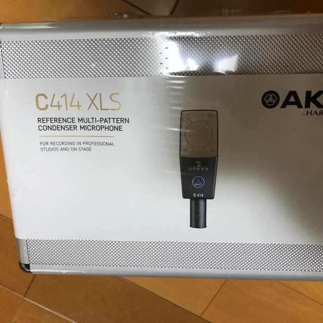 C414 XLS 新品 3年保証 AKG マイク 録音 コンデンサー