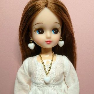 061リカちゃん ネックレスとピアスのセット【1】0722(その他)