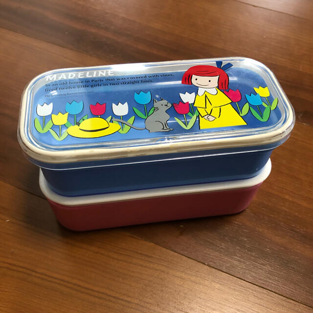 familiar(ファミリア)の美品　マドレーヌちゃん　お弁当箱 インテリア/住まい/日用品のキッチン/食器(弁当用品)の商品写真