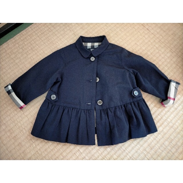 BURBERRY(バーバリー)のバーバリー BURBERRY コート キッズ 90 キッズ/ベビー/マタニティのキッズ服女の子用(90cm~)(コート)の商品写真