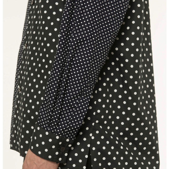 Yohji Yamamoto(ヨウジヤマモト)のS'YTE Dot Crazy Panel Open Collar Shirt  メンズのトップス(シャツ)の商品写真