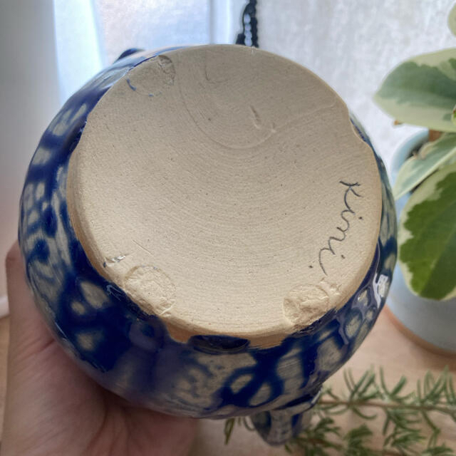 Anthropologie ブルーベリー 花瓶 ハンドメイド 陶芸の通販 By Kimi S Pottery アンソロポロジーならラクマ