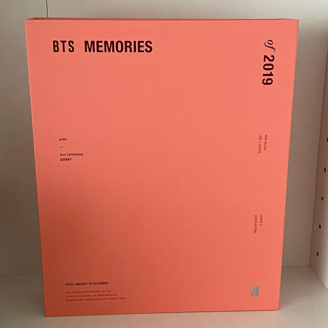 エンタメ/ホビーbts memories of 2019 dvd