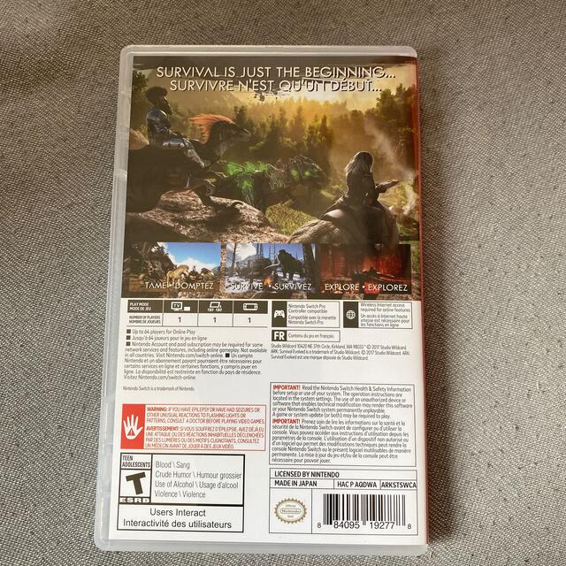 アーク　ARK エンタメ/ホビーのゲームソフト/ゲーム機本体(家庭用ゲームソフト)の商品写真