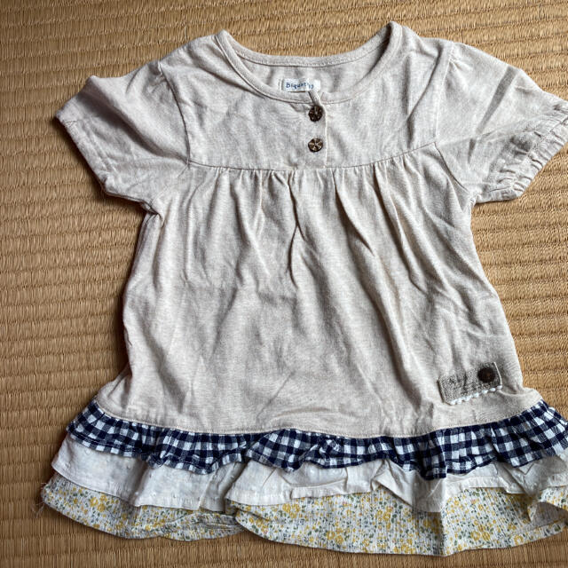 Biquette(ビケット)のビケット チュニック １１０ キッズ/ベビー/マタニティのキッズ服女の子用(90cm~)(Tシャツ/カットソー)の商品写真