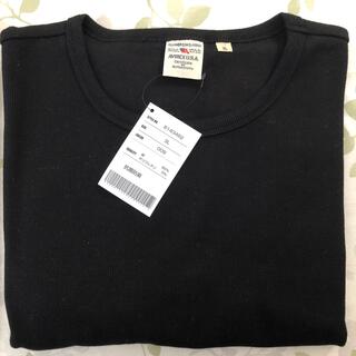 アヴィレックス(AVIREX)の3L AVIREX リブクルーネック　Tシャツ　半袖(Tシャツ/カットソー(半袖/袖なし))