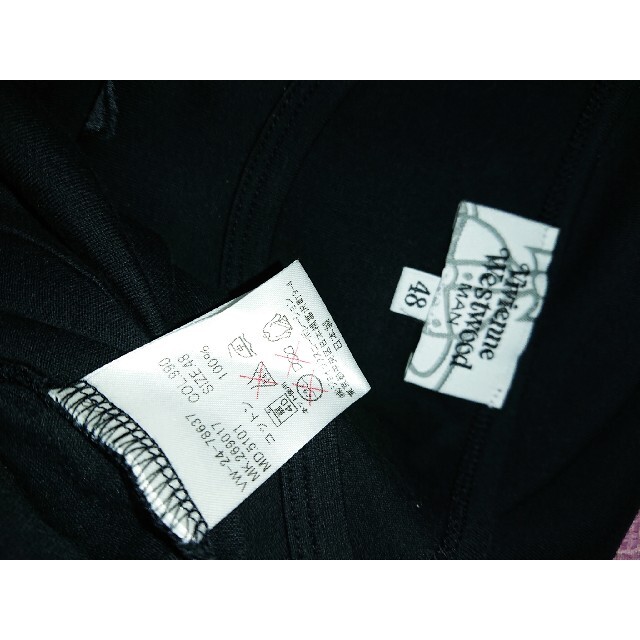 Vivienne Westwood(ヴィヴィアンウエストウッド)のVivienne Westwood MAN/黒猫 キャット Tシャツ 48 メンズのトップス(Tシャツ/カットソー(半袖/袖なし))の商品写真