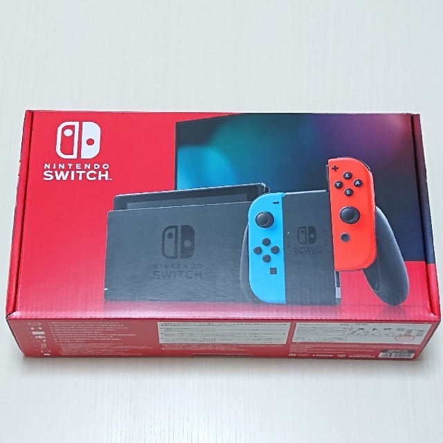 Nintendo Switch 本体  新品未開封 店舗印有
