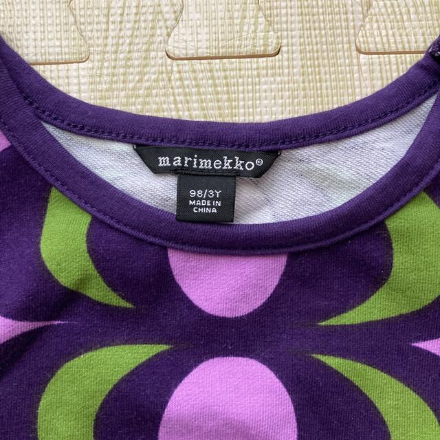 marimekko(マリメッコ)の【marimekko】ワンピース 100 キッズ/ベビー/マタニティのキッズ服女の子用(90cm~)(ワンピース)の商品写真