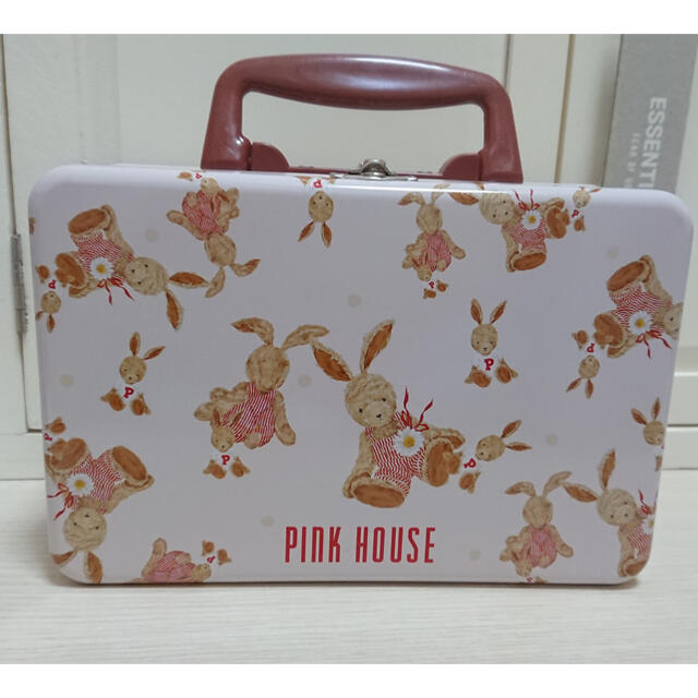 PINK HOUSE(ピンクハウス)のピンクハウス 缶 BOX インテリア/住まい/日用品のインテリア小物(小物入れ)の商品写真