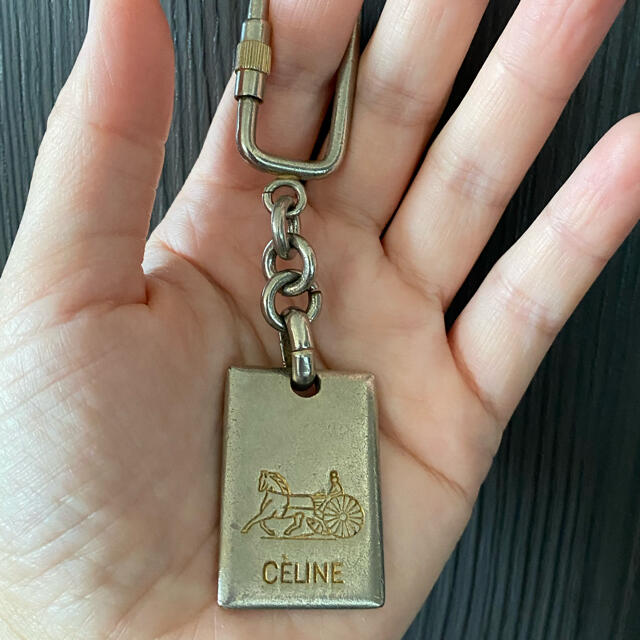 celine(セリーヌ)のセリーヌ　メタル　チャーム　キーホルダー レディースのアクセサリー(チャーム)の商品写真