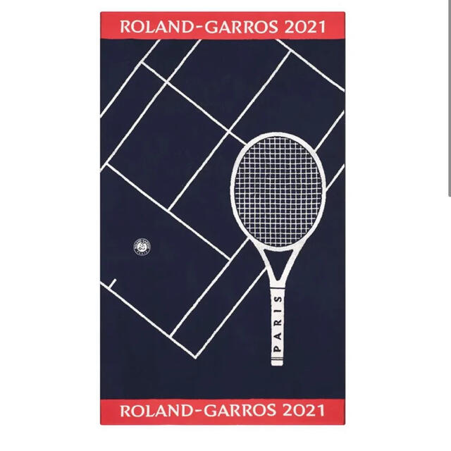 2021 Roland Garros 全仏オープンテニス公式 タオル ネイビー