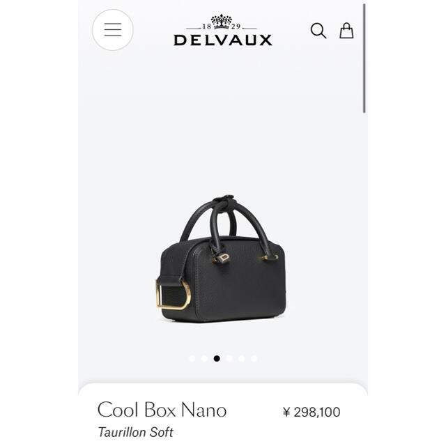 delvaux デルヴォー Cool Box Nano クールボックスナノの通販 by delvaux デルヴォー Cool Box Nano クールボックスナノの通販 by