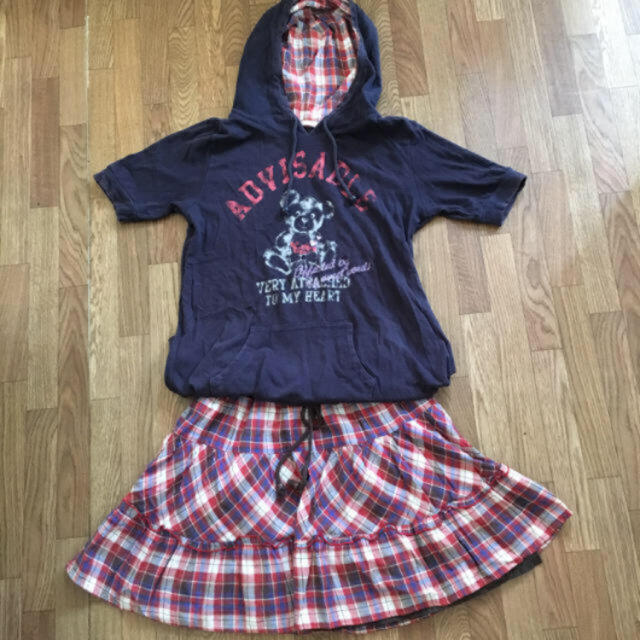 OLIVEdesOLIVE(オリーブデオリーブ)のオリーブデオリーブ　セットアップ キッズ/ベビー/マタニティのキッズ服女の子用(90cm~)(ワンピース)の商品写真