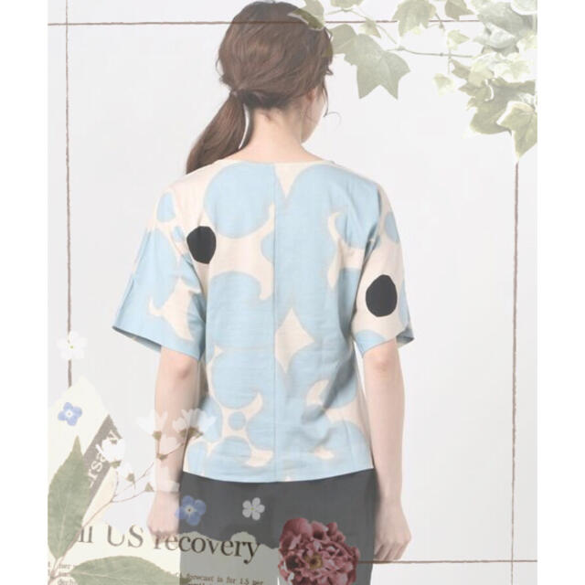 marimekko(マリメッコ)のMarimekko  Kyse Keidas Tシャツ XSサイズ🎵 レディースのトップス(Tシャツ(半袖/袖なし))の商品写真