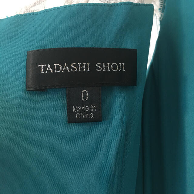 TADASHI SHOJI(タダシショウジ)のタダシショージワンピースジャパンパターン0サイズTADASHISHOJI レディースのワンピース(ひざ丈ワンピース)の商品写真