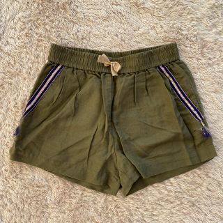 ジェイクルー(J.Crew)の新品　jcrew kids ショートパンツ  カーキ　キッズ(パンツ/スパッツ)