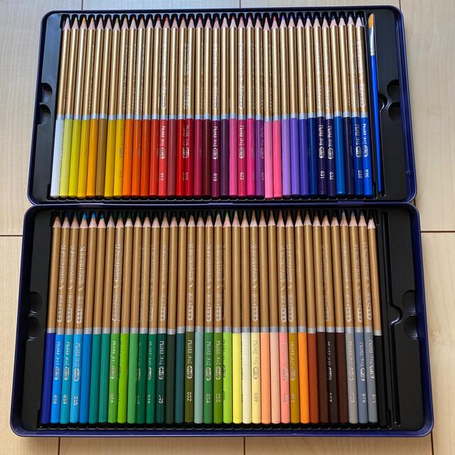 水溶性彩色鉛筆　72色 エンタメ/ホビーのアート用品(色鉛筆)の商品写真