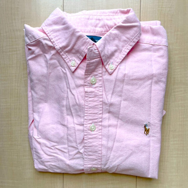Ralph Lauren(ラルフローレン)のモックさま専用　ラルフローレン　オックスフォードシャツ　ピンク メンズのトップス(シャツ)の商品写真
