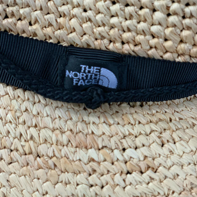 THE NORTH FACE(ザノースフェイス)のFui様専用　ノースフェイス  ラフィアハット レディースの帽子(麦わら帽子/ストローハット)の商品写真