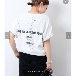 ドゥーズィエムクラス(DEUXIEME CLASSE)のused【Deuxieme Classe】LOVE A PEACE Tシャツ(Tシャツ(半袖/袖なし))