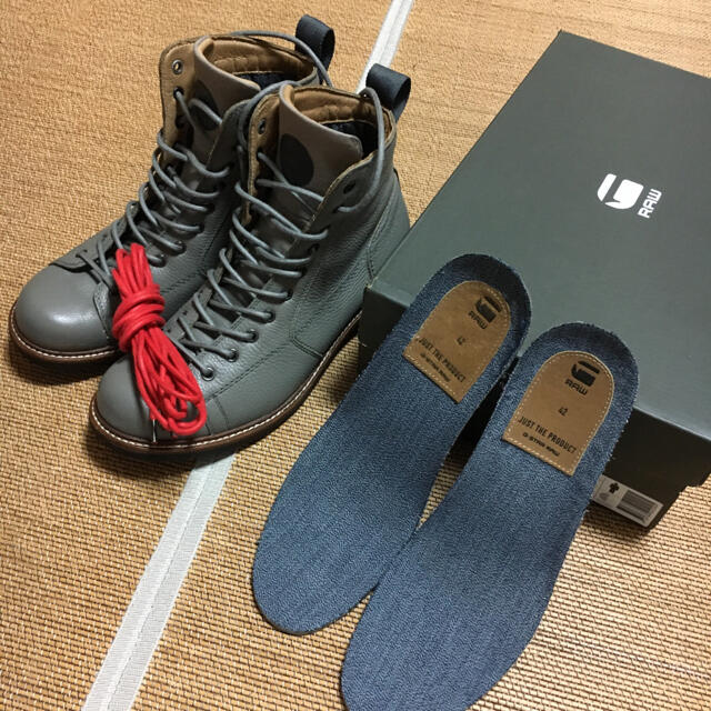 G-STAR RAW(ジースター)のG-STAR レザー ブーツ Roofer Boots メンズの靴/シューズ(ブーツ)の商品写真