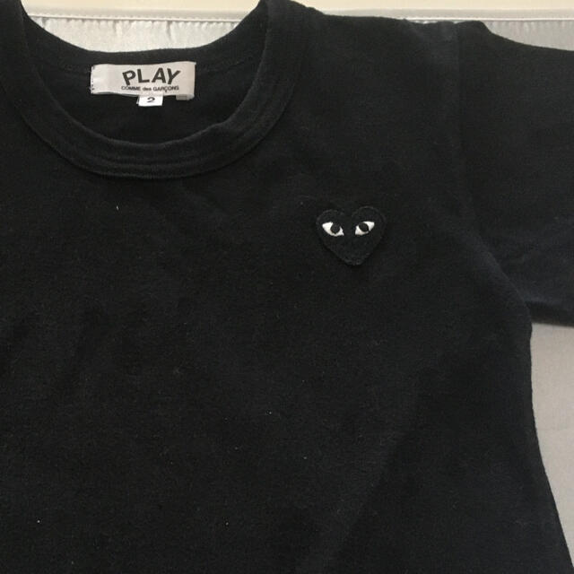 COMME des GARCONS(コムデギャルソン)のコムデギャルソン　Tシャツ 90cm 黒 キッズ/ベビー/マタニティのキッズ服男の子用(90cm~)(Tシャツ/カットソー)の商品写真