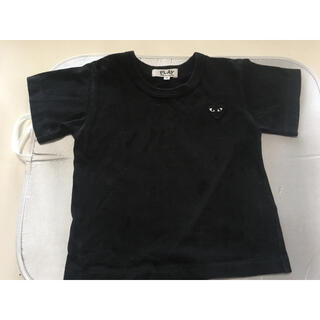 コムデギャルソン(COMME des GARCONS)のコムデギャルソン　Tシャツ 90cm 黒(Tシャツ/カットソー)