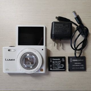 パナソニック(Panasonic)のパナソニック デジタルカメラ ルミックス SZ10 光学12倍 ホワイト DMC(コンパクトデジタルカメラ)