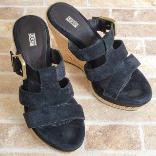 アグ(UGG)のUGG アグ ☆ エスパドリーユ ウエッジソール サンダル 23 スエード(サンダル)