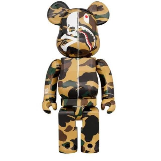 MEDICOM TOY(メディコムトイ)のMASTERMIND VS BAPE(R) BE@RBRICK 1000% エンタメ/ホビーのフィギュア(その他)の商品写真