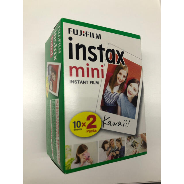 富士フイルム(フジフイルム)のチェキフィルム instax mini 新品 外箱なし 中身のみ スマホ/家電/カメラのカメラ(フィルムカメラ)の商品写真