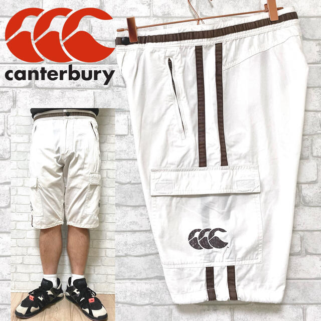 CANTERBURY(カンタベリー)のCANTERBURY カンタベリー カーゴショーツ ジップポケット メンズのパンツ(ショートパンツ)の商品写真