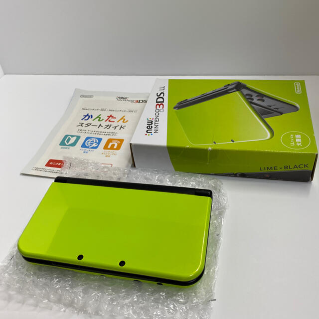 NEWニンテンドー3DS LL ライム×ブラック 本体 | wic-capital.net